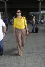 Neha Dhupia snapped at airport on 25th July 2016